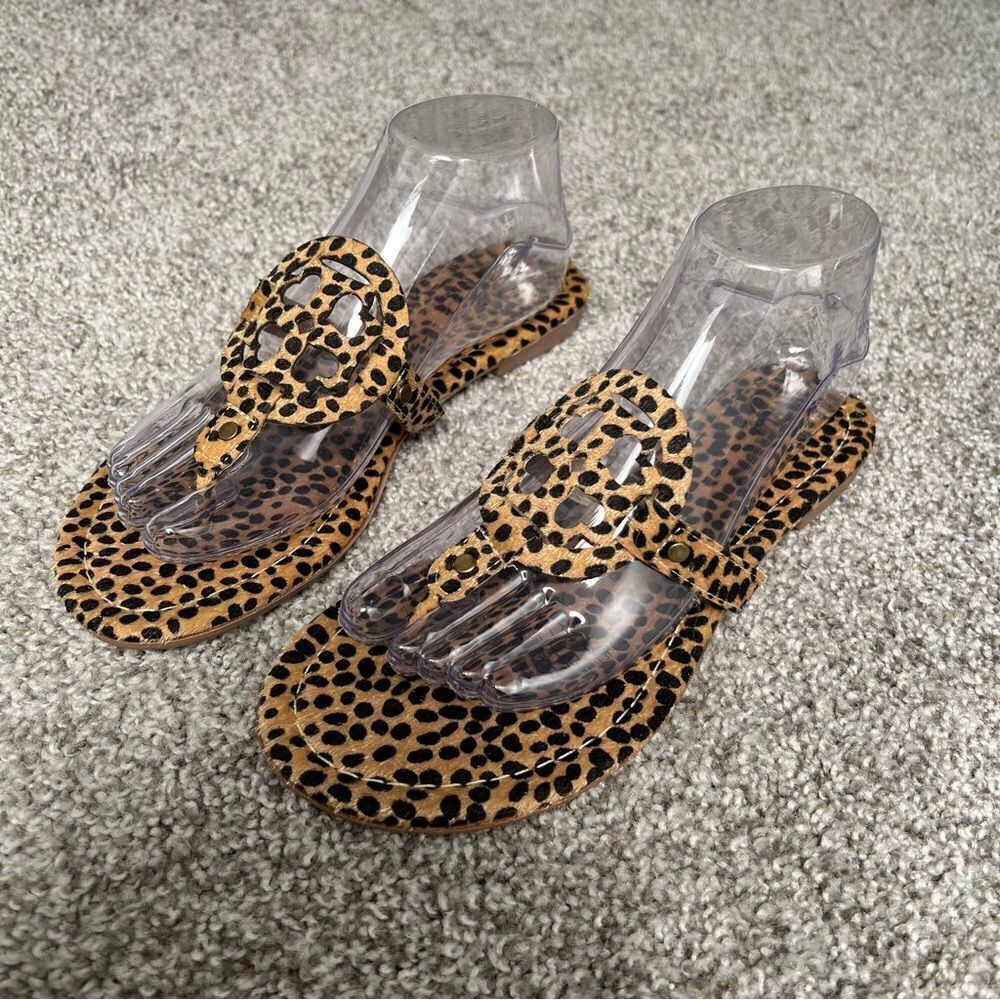 New Everglades Lulu 2 spotted cheetah sandal